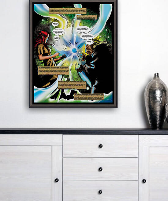 The One True Path 2 of 2 Original Art from A Daughter of Kings the Ruin Mist Graphic Novel Limited Edition Celebrating The Tragic Love Story from the Books by Robert Stanek by Robert Stanek