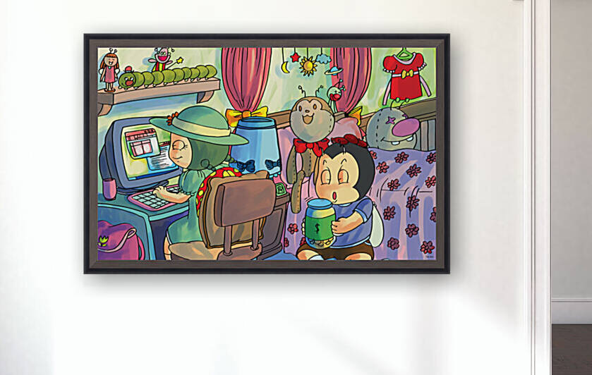 Playtime Buster and Lass at Home - 2022 Release by Robert Stanek