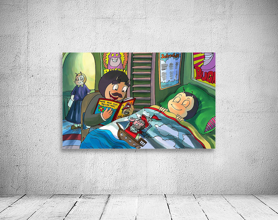 Bedtime stories - Bugville Critters Wall Preview