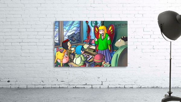 Classroom - Bugville Critters Wall Preview