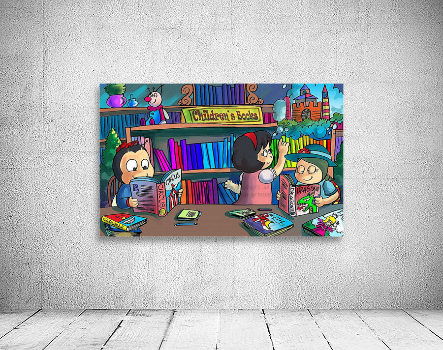 Library - Bugville Critters Wall Preview