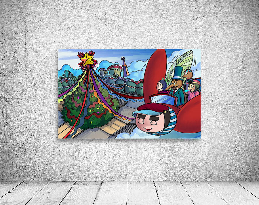 Bugmas tree - Bugville Critters Wall Preview