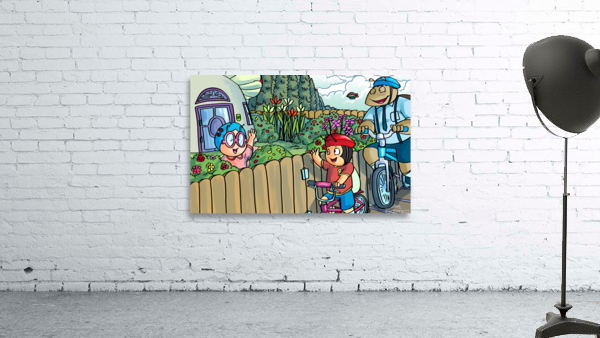 Its Time for a Bike Ride - Buster and Barry - 2022 Release Wall Preview