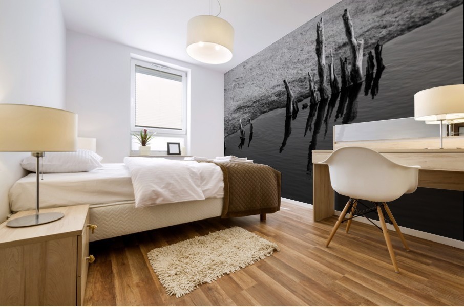 STICKS Mural print