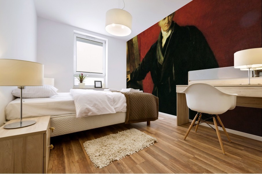 Old Man Mural print