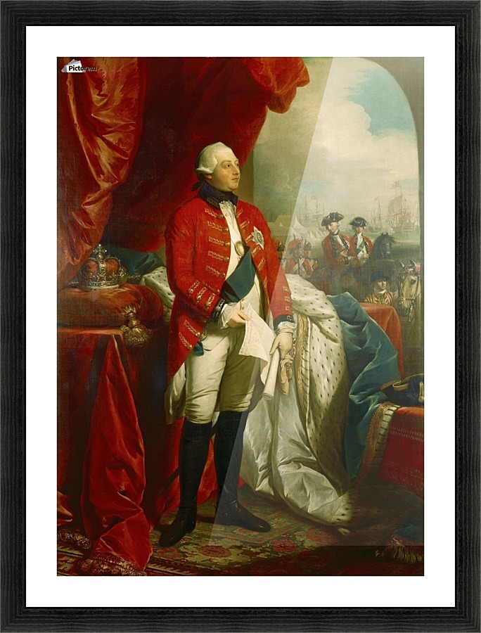 George III Picture Frame print