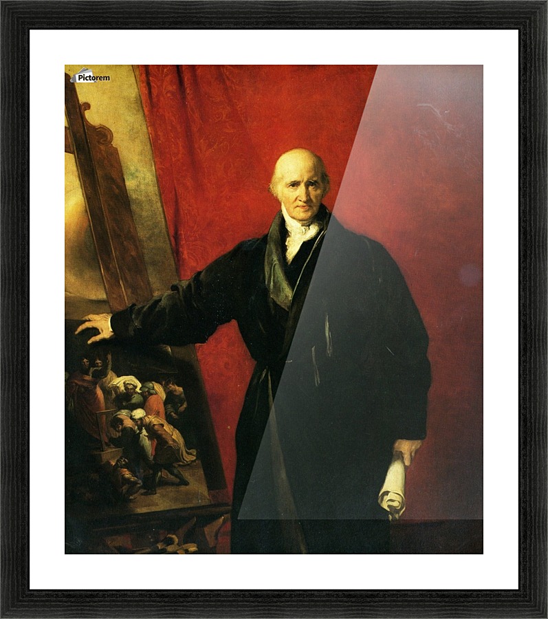 Old Man Picture Frame print