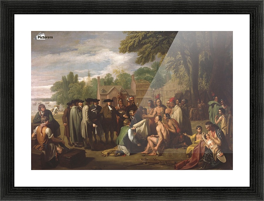 The indians Picture Frame print