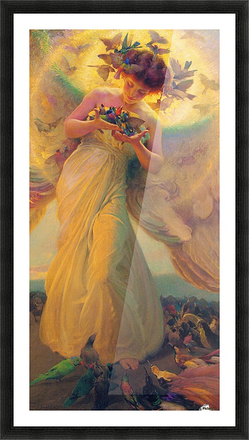 Angel Picture Frame print