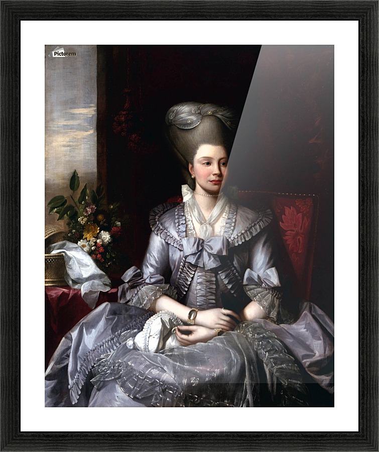 Queen Charlotte Picture Frame print