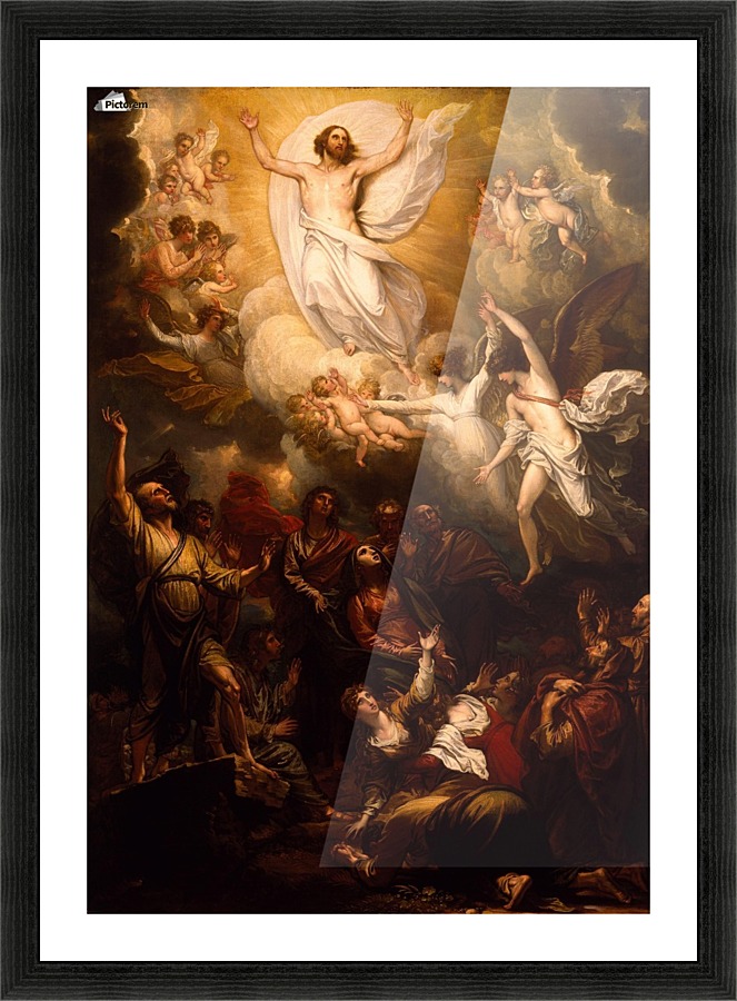 The Ascencion Picture Frame print