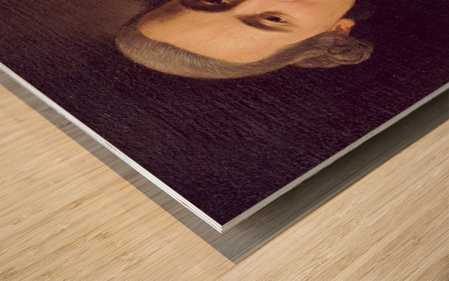 Self-portrait Wood print