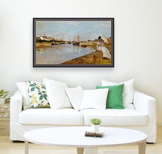 The Harbor at Lorient Reproduction
