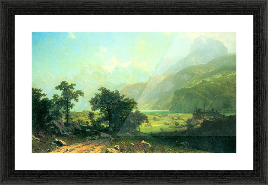 Lucerne Switzerland Picture Frame print