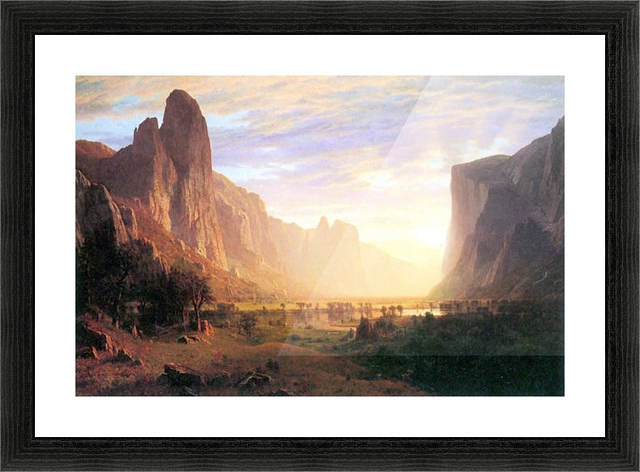 Yosemite Valley 3 Picture Frame print