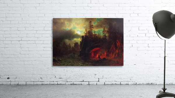 Trapper s camp Wall Preview