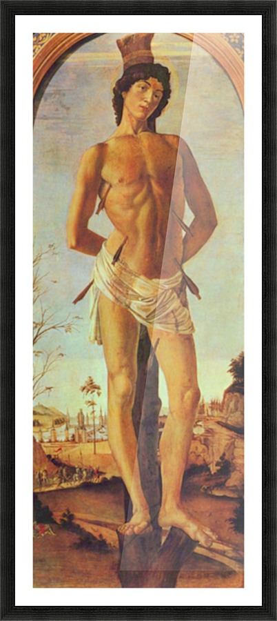 St. Sebastian Picture Frame print