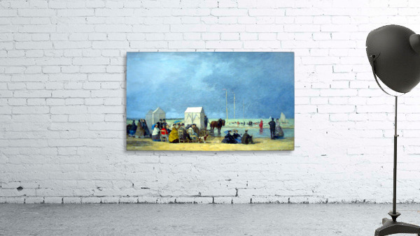 Bathing Time at Deauville Wall Preview