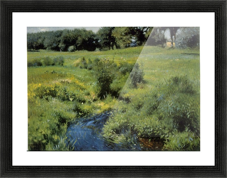The Pool Picture Frame print