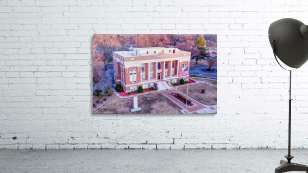 Lonoke AR | Courthouse Render Wall Preview