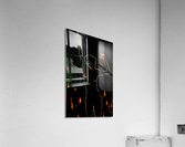   yellowblackleapdance copy Acrylic Print