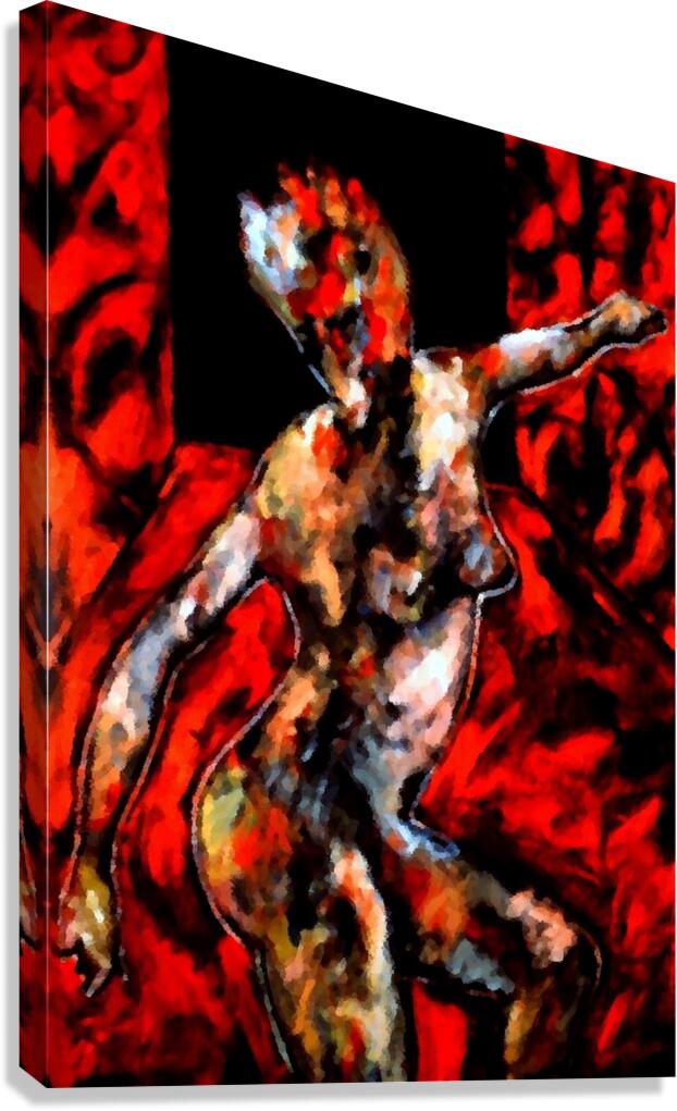 Captured Muse Canvas Print
