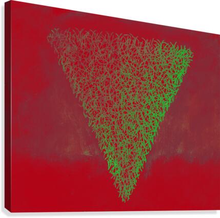     Triangle Monolith 167 copy 2 Canvas Print