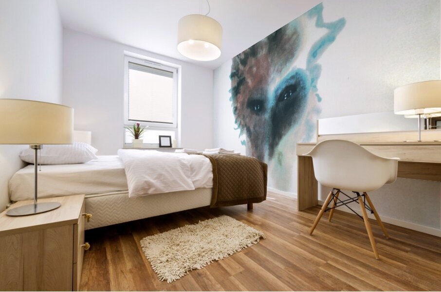  Blue McWolf copy Mural print