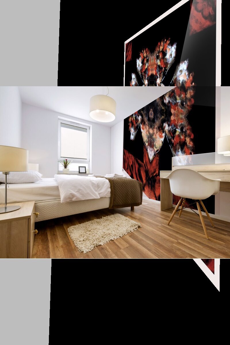 Mirrored Muse Mural print