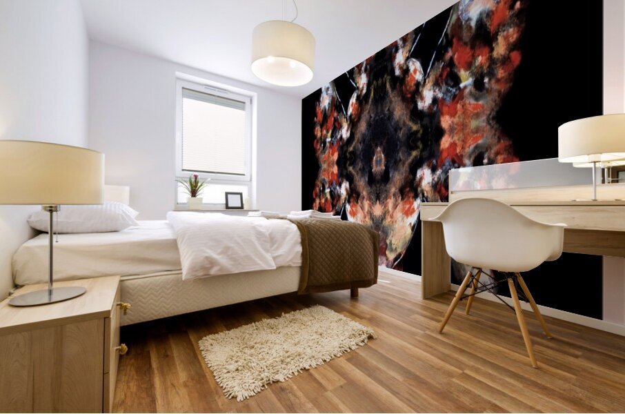 Mirrored Muse Mural print
