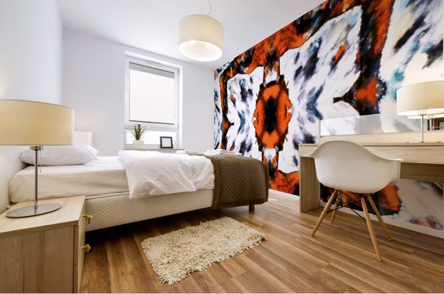 CattleBird 5 2 Mural print