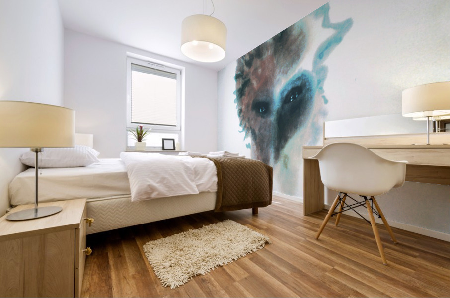  Blue McWolf copy Mural print