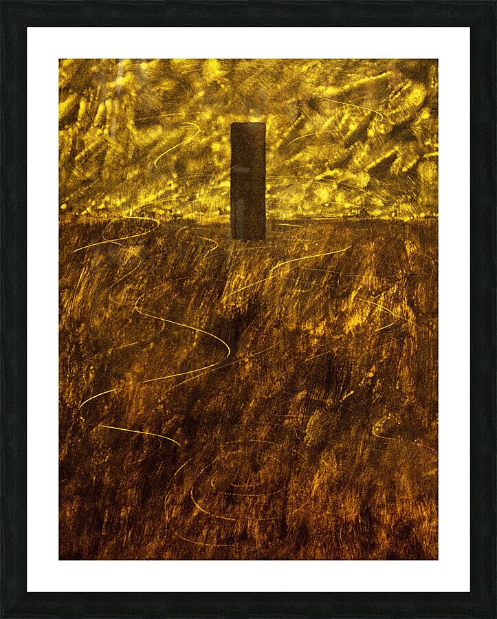 Monolith 62 copy Picture Frame print
