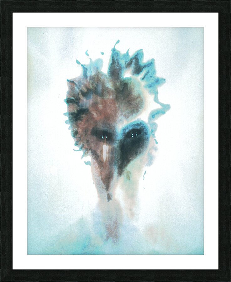  Blue McWolf copy Picture Frame print