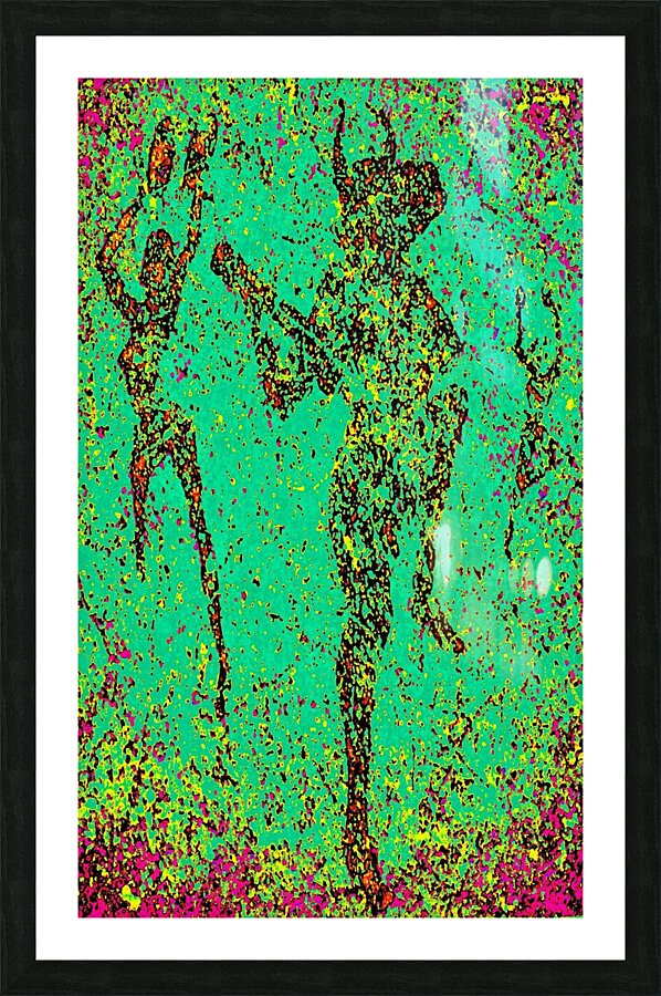 minstrels minotaur Picture Frame print