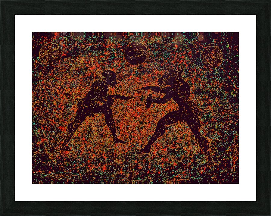BIGGER BATTLE Picture Frame print