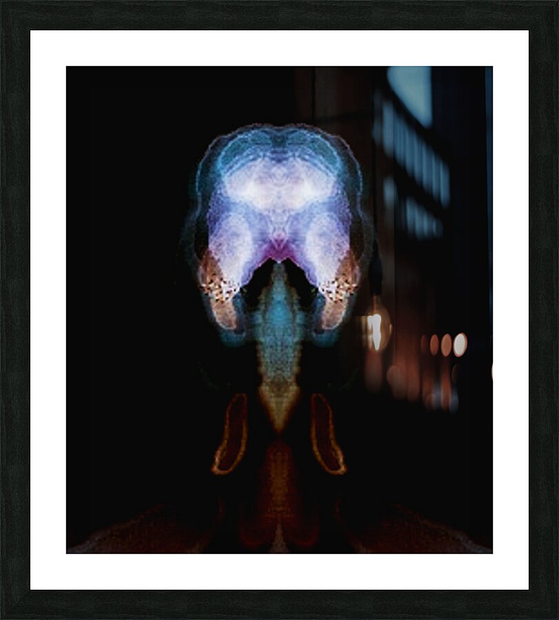 Insect Head 4 Picture Frame print