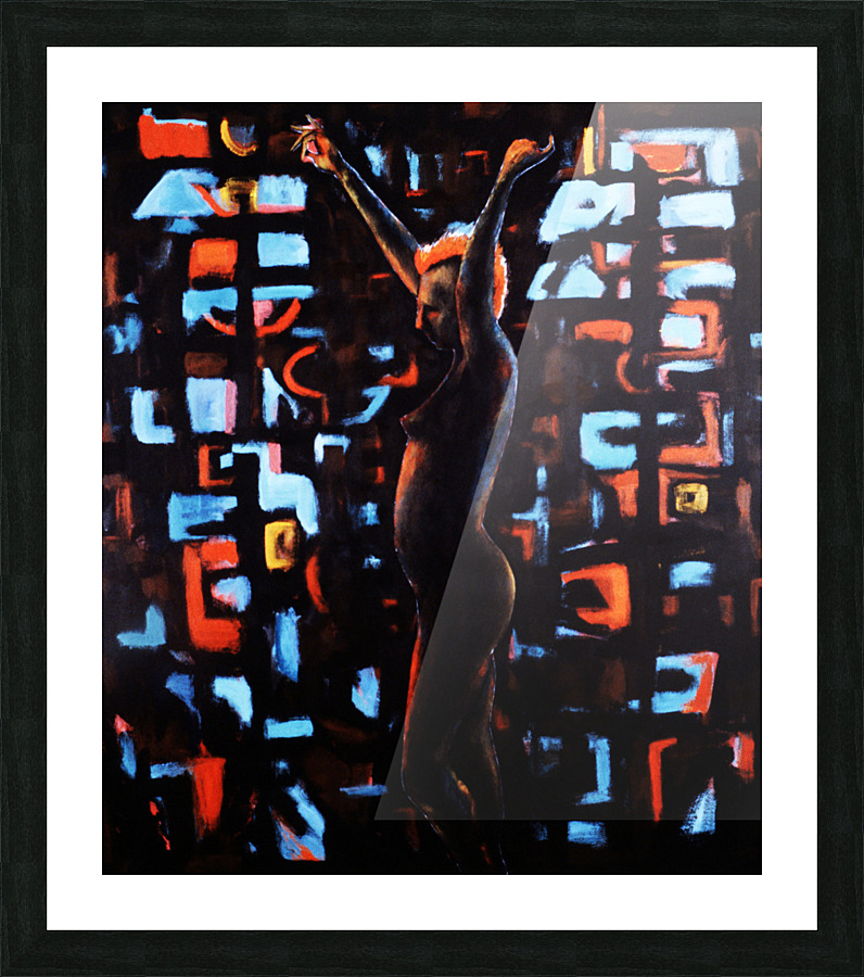 DONEAlphabetTree Picture Frame print