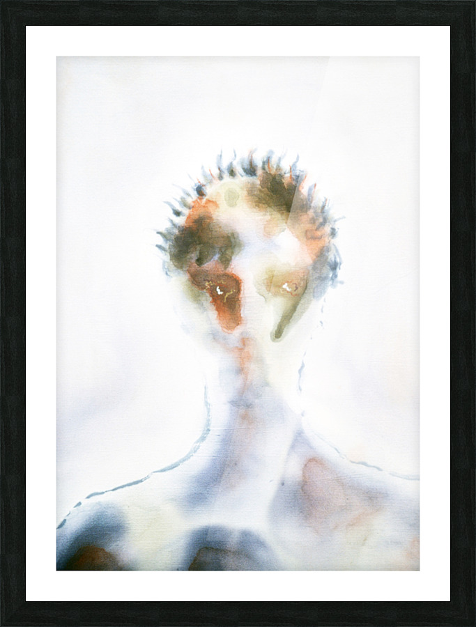BluHeadshot Picture Frame print