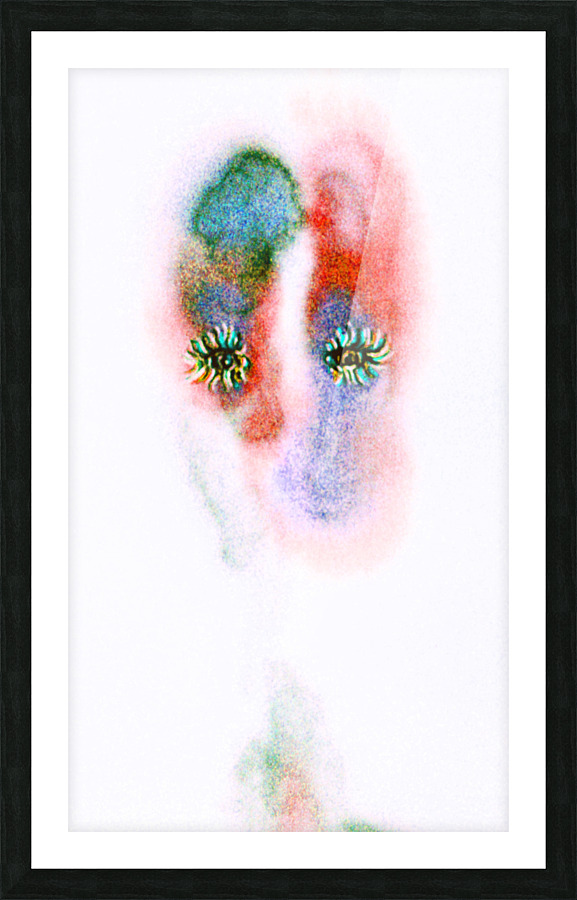  head cloud 109 copy Picture Frame print