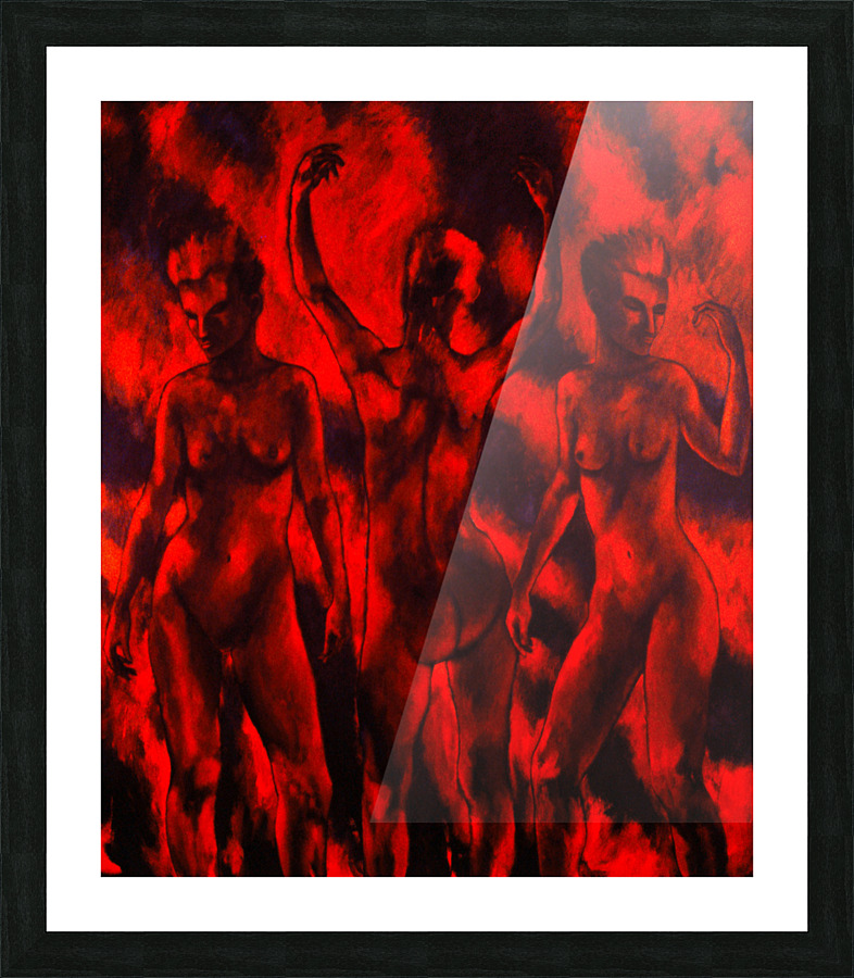 three muses 01 Slides 001 copy Picture Frame print