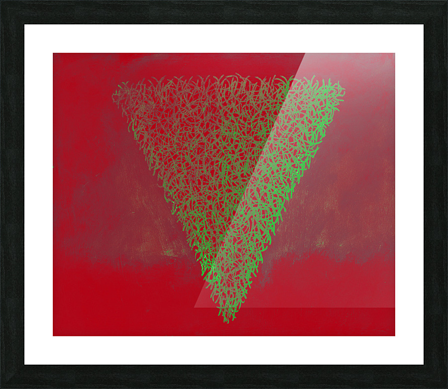     Triangle Monolith 167 copy 2 Picture Frame print
