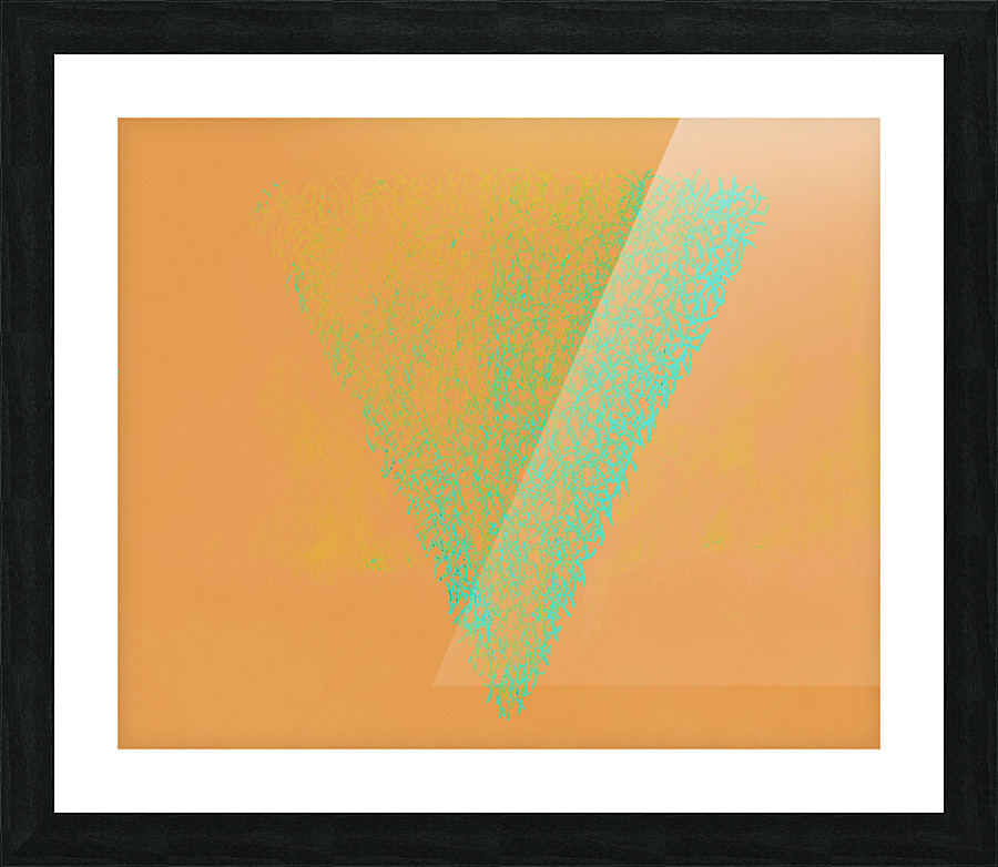     Triangle Monolith 167 copy 13 Picture Frame print