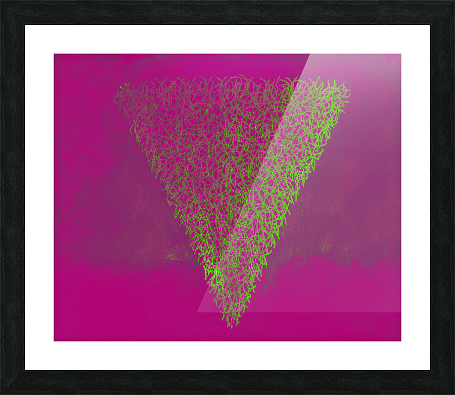     Triangle Monolith 167 copy Picture Frame print