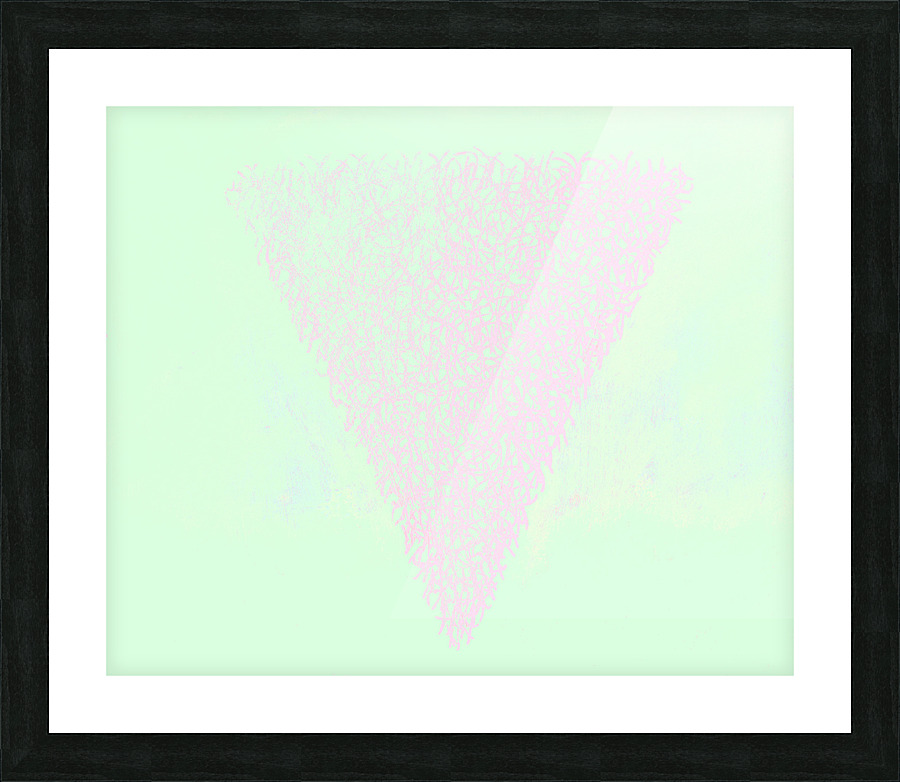     Triangle Monolith 167 copy 7 Picture Frame print