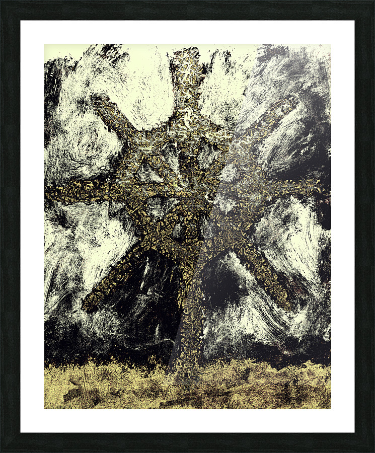fire wheel 134 copy Picture Frame print