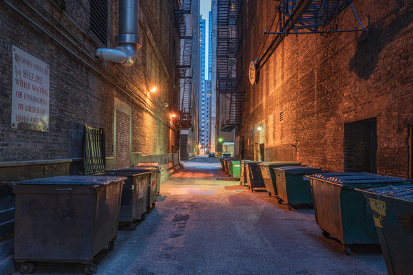 Gritty Cityscape | Chicago Wall Art Digital Download