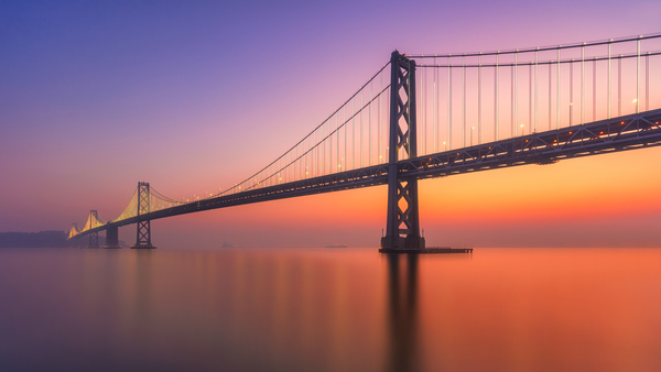 Bay Bridge Sunrise Digital Download