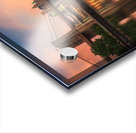 NYC Skyline at Dawn | Brooklyn and Manhattan Bridges Reflected Impression Acrylique