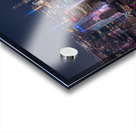 NYC Skyline Wall Art | Vibrant Night View of Manhattan Acrylic print